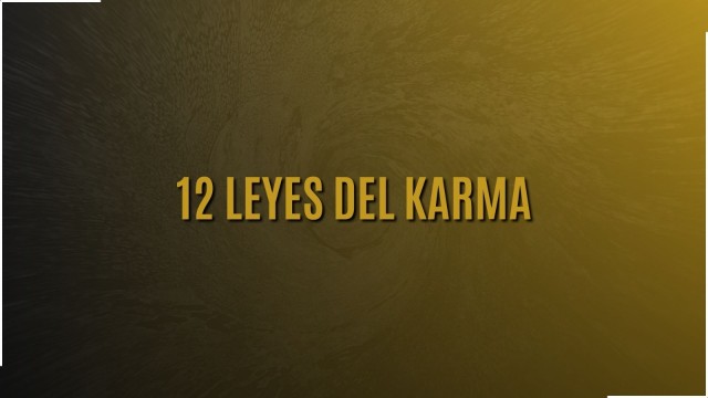 12 leyes del karma